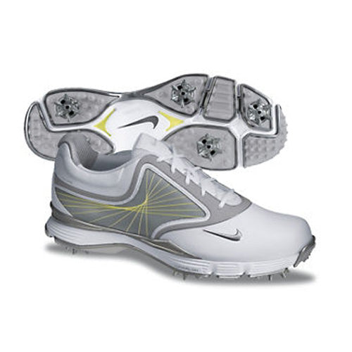 Nike 2013 Lunar Links Golf Shoes - Womens White/Grey