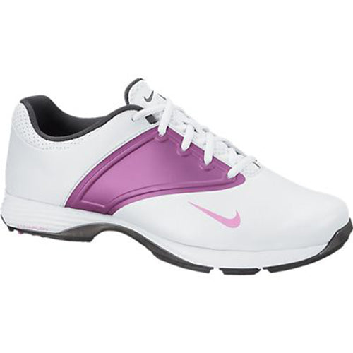 Nike Lunar Saddle Golf Shoes - Womens White/Violet