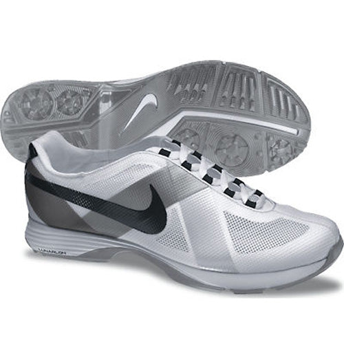 Nike 2013 Lunar Summer Lite Golf Shoes - Womens Wide White/Black/Silver