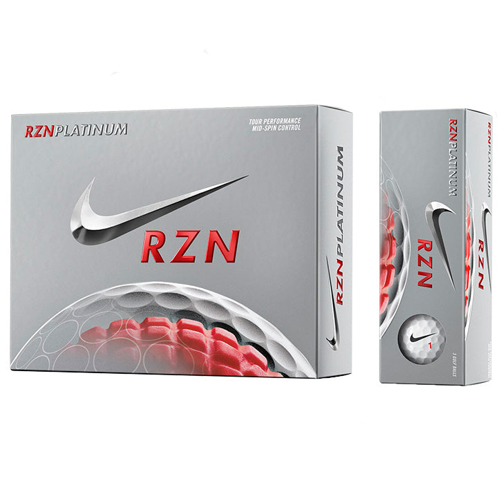 Nike RZN Platinum Golf Balls (1 Dozen)