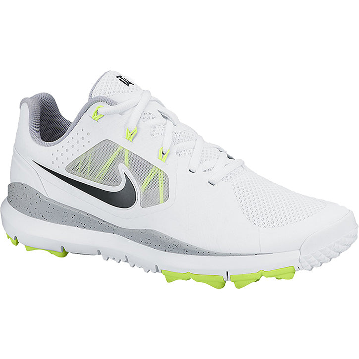 Nike TW '14 Mesh Golf Shoes - Mens White/Grey