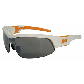 NYX Pro Z17 Sunglasses - White Frame/Orange Logo