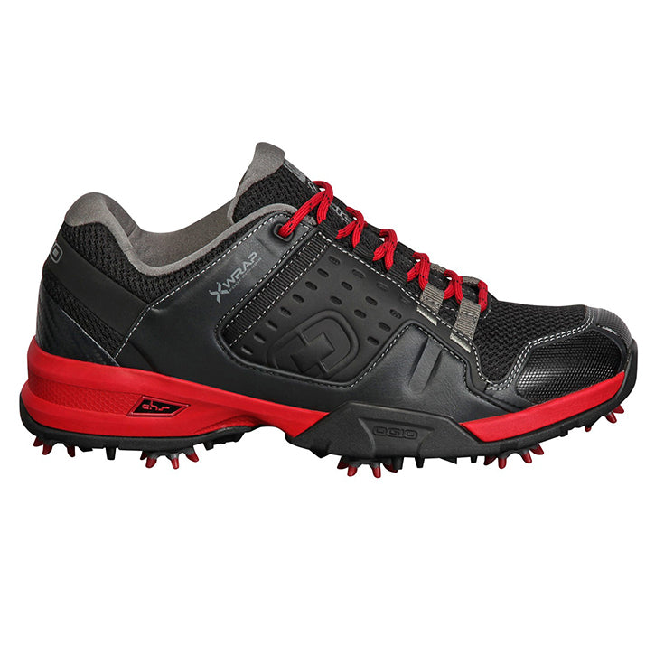 Ogio Sport Golf Shoes - Black/Red