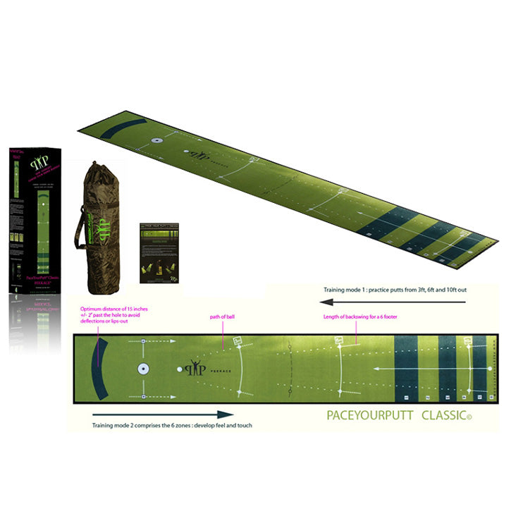 Pace Your Putt Putting Mat - Classic Origin