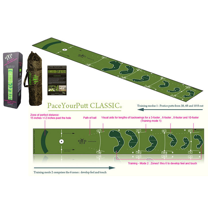 Pace Your Putt Putting Mat - Classic Evolution