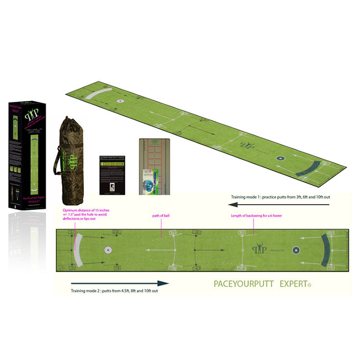 Pace Your Putt Putting Mat - Deluxe Package/Expert