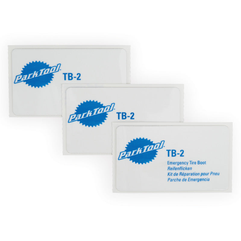 Park Tool Emergency Tire Boot Kit (TB-2) (3 Pack)