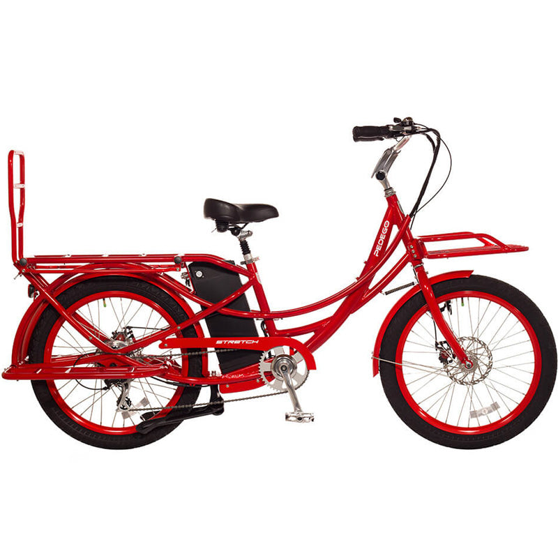 2019 Pedego Stretch Electric Cargo Bike - Red