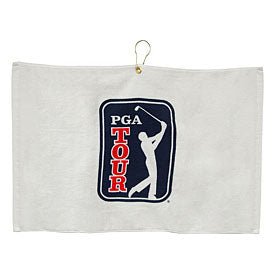PGA Printed Hemmed Towel