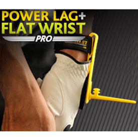 Power Lag and Flat Wrist Combo Golf Trainer