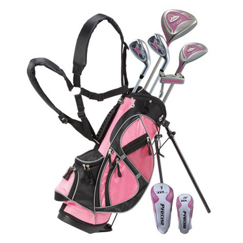 Precise Golf XDJ 8 Piece Girls Junior Golf Set - Ages 6-8