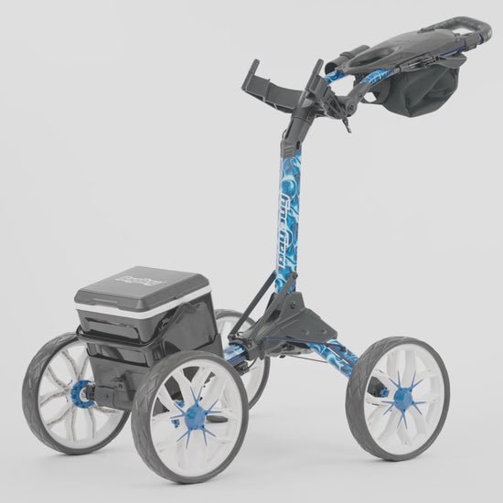 Bag Boy Quad Pro Disc Golf Cart video