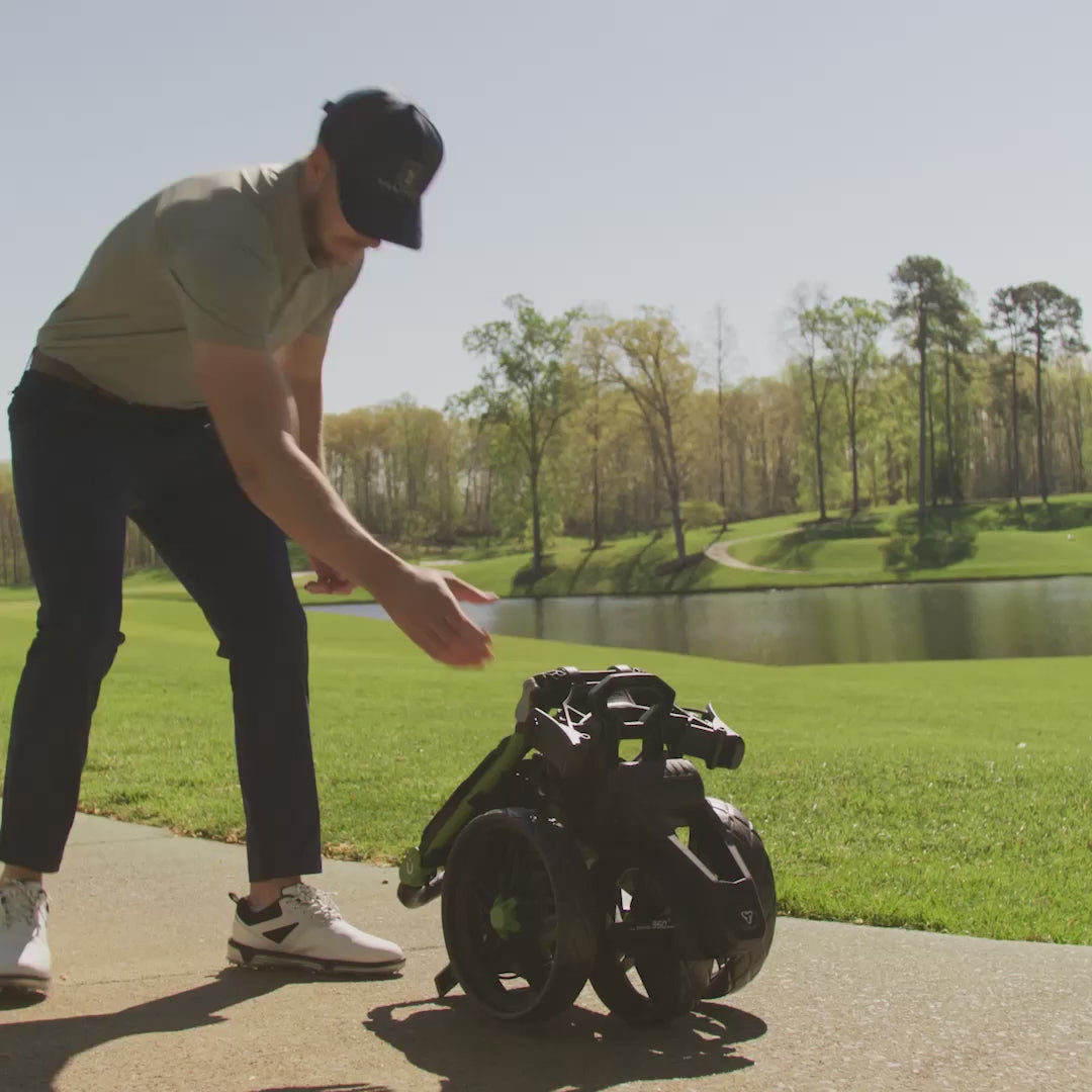 Bag Boy Nitron Swivel Golf Push Cart video