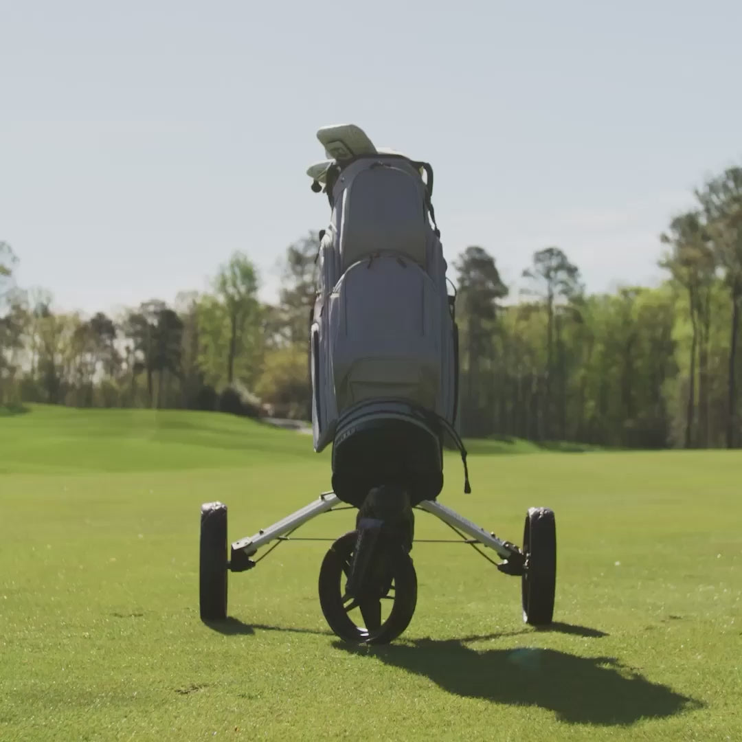Bag Boy Nitron Swivel Golf Push Cart video