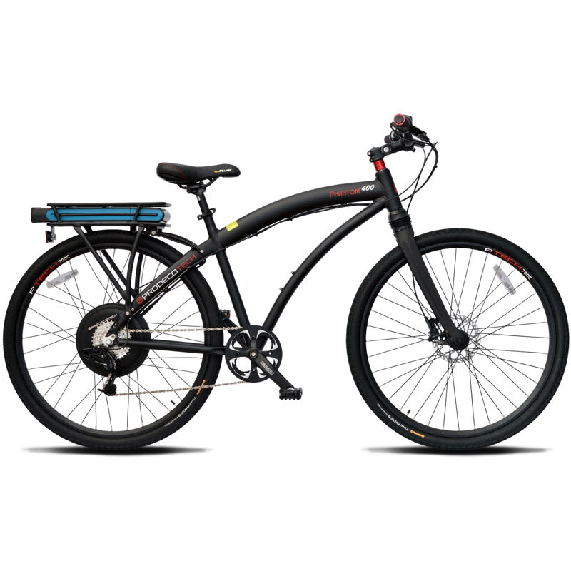ProdecoTech Phantom 400 M MonoShock Electric Bicycle - Black