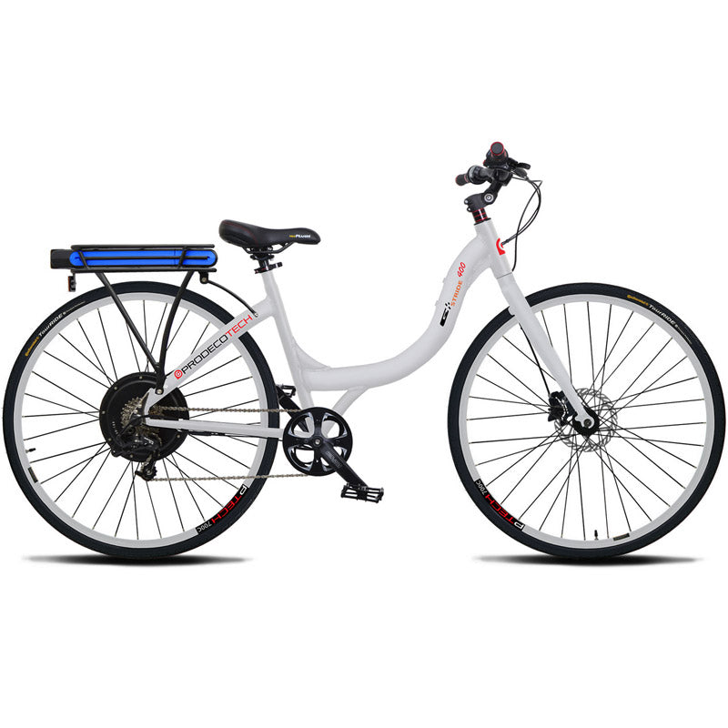 ProdecoTech Stride 400 Electric Bicycle - White