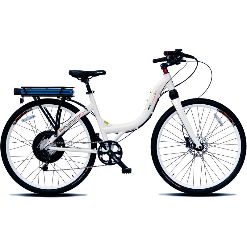ProdecoTech Stride 400 M MonoShock Electric Bicycle - White