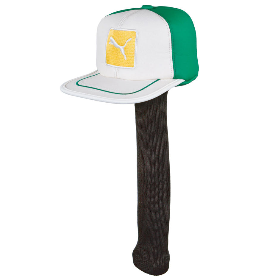 Puma Cat Patch Hat Headcover - Limited Edition Masters - Green/White/Yellow
