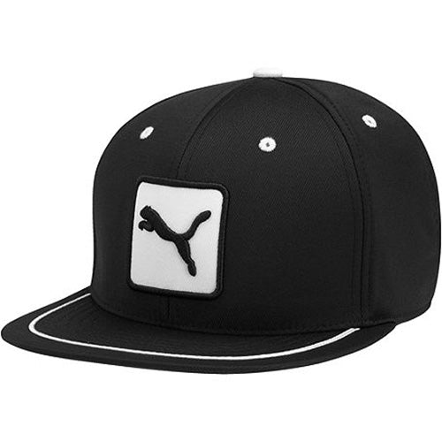 Puma Cat Patch 110 Stretch Snapback Cap - Black