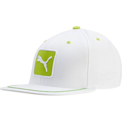 Puma Cat Patch 110 Stretch Snapback Cap - Lime