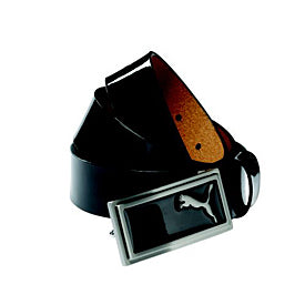 Puma Golf Enamel Belt Skinny - Black