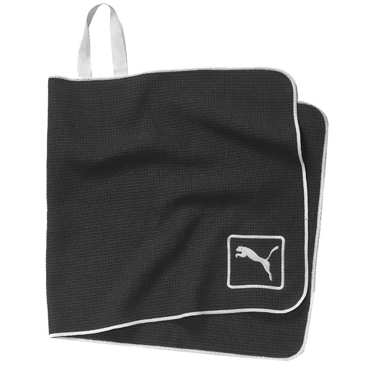 Puma Microfiber Players Towel - Black