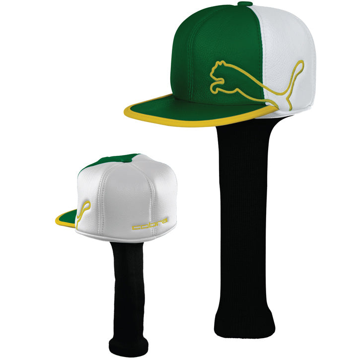 Puma Monoline Cap Headcover - Masters - Green/White/Yellow