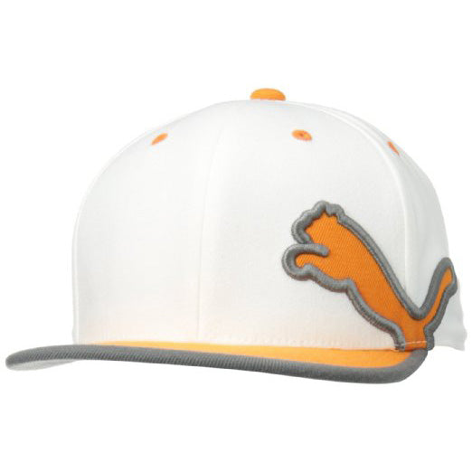Puma Monoline 2.0 110 Stretch Snapback Youth Cap - White