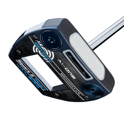 Odyssey Ai-ONE Square 2 Square Jailbird Broomstick Center Shaft Putter - view 4