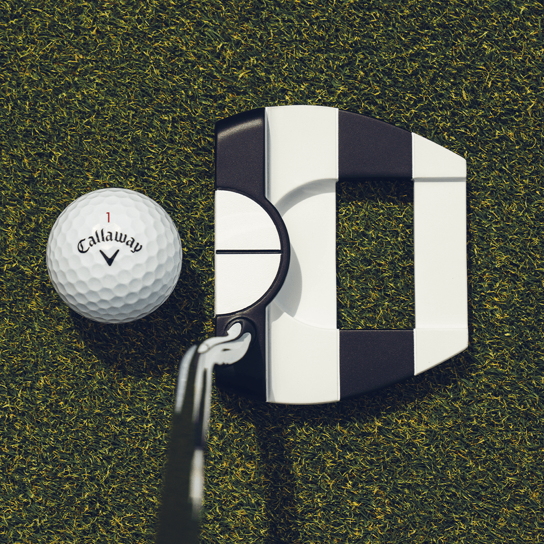 Odyssey Ai-DUAL Jailbird Mini ½ Ball Putter - view 2