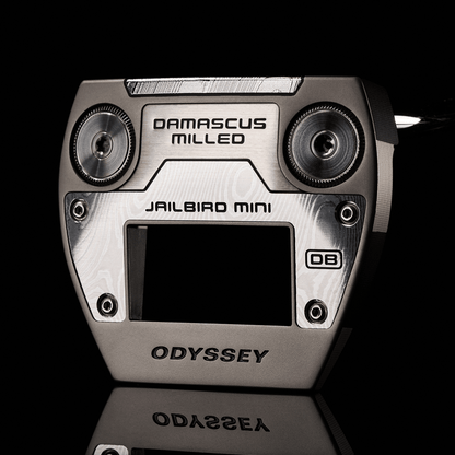 Odyssey Damascus Milled Jailbird Mini Double Bend Putter - view 1