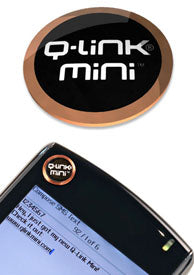 Q-Link Mini Wellness Button - Black