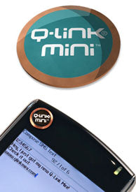 Q-Link Mini Wellness Button - Teal
