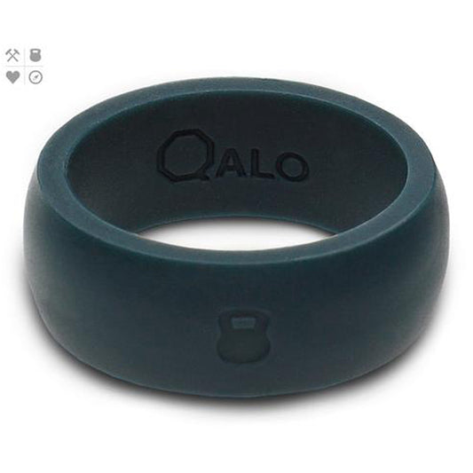 QALO Slicone Wedding Ring - Classic - Mens Slate Grey