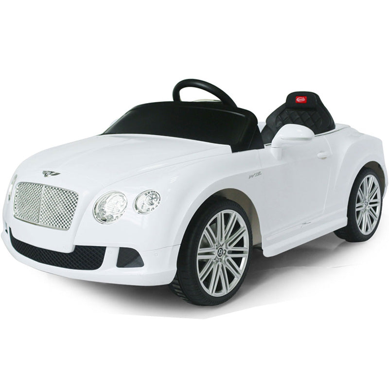 Rastar Bentley GTC 12v - Remote Controlled Kids Ride-On Car - White
