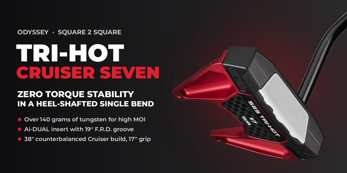 Odyssey Square 2 Square Tri-Hot Cruiser Seven Putter
