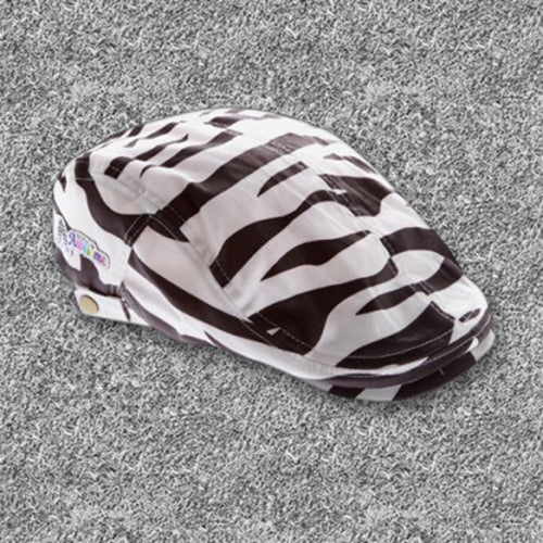 Royal & Awesome Flat Caps - Zebra To Ze-Bar