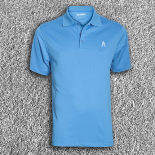 Royal & Awesome Mens Polo Shirt - Blue