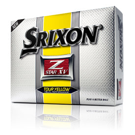 Srixon Z-Star XV Yellow Golf Balls (1 Dozen)