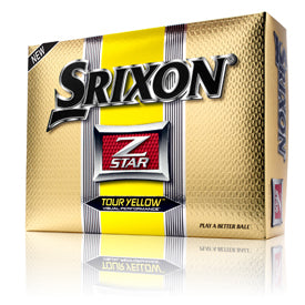 Srixon Z-Star Yellow Golf Balls (1 Dozen)