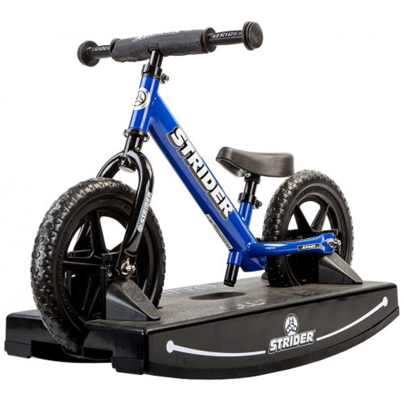 Strider 12 Sport Baby Bundle with Rocking Base - Blue