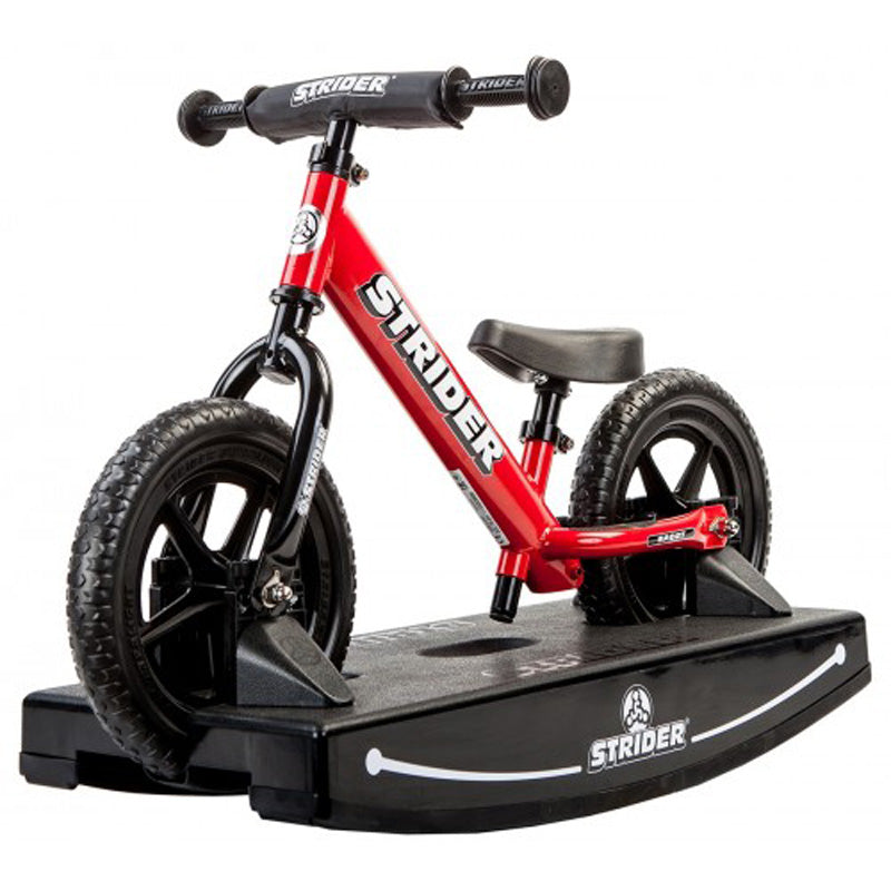Strider 12 Sport Baby Bundle with Rocking Base - Red