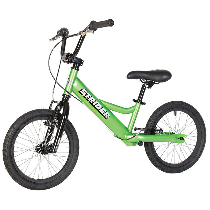 Strider 16 Sport Balance Bike - Green
