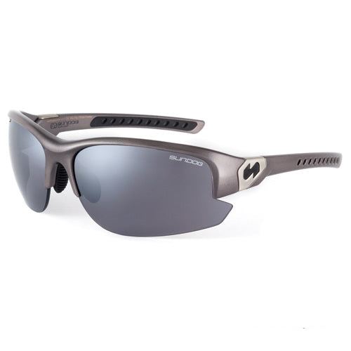 Sundog Dart Sunglasses - Grey/Smoke Flash Mirror