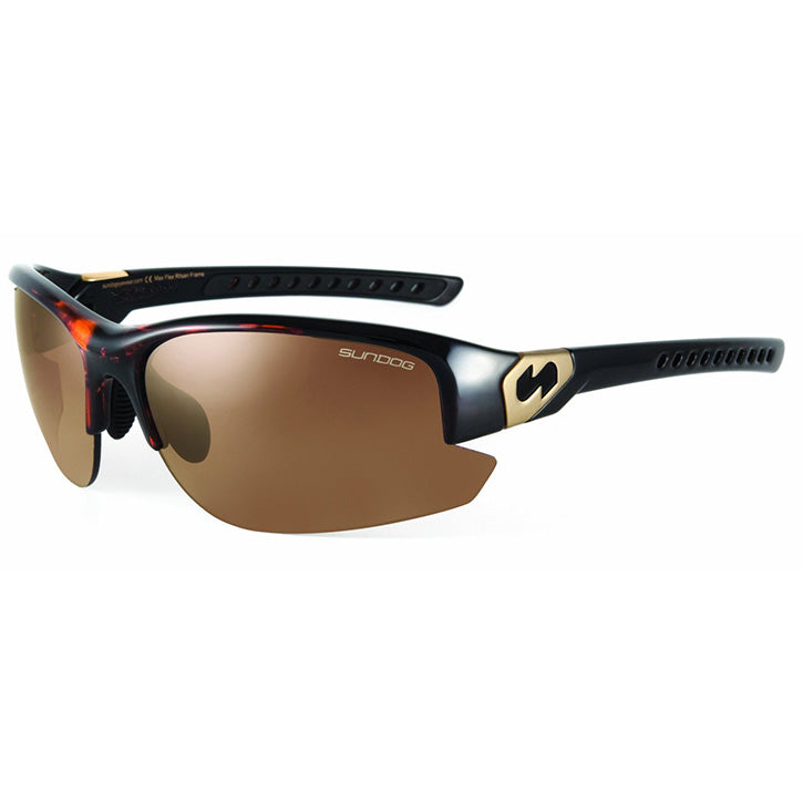 Sundog Dart Sunglasses - Tortoise/Mela Brown Lens