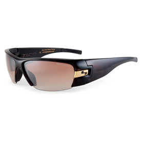 Sundog H Sunglasses - Brown Flash Mirror Lens/Brown Frame