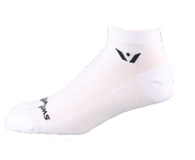 Swiftwick One Performance Olefin Socks - White
