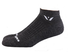 Swiftwick Zero Pursuit Merino Socks - Coal
