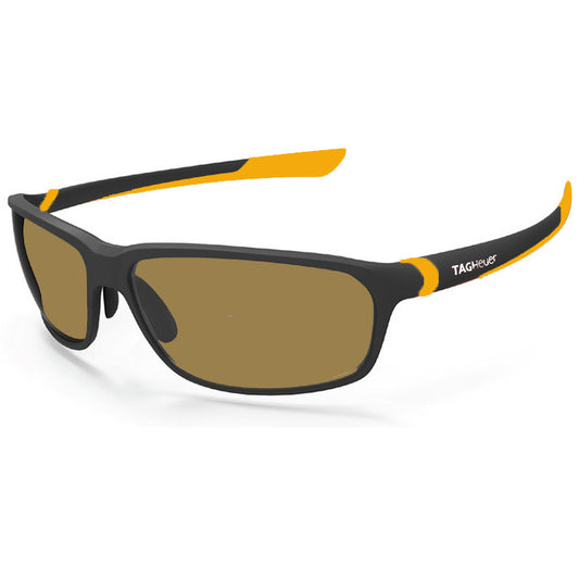 Tag Heuer 27� Sunglasses - Black/Yellow/Brown