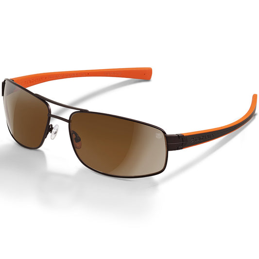 Tag Heuer LRS Sunglasses - Brown/Orange